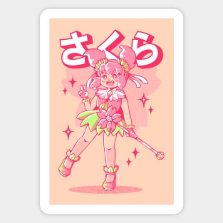 SAKURA MAHOU SHOUJO Sticker